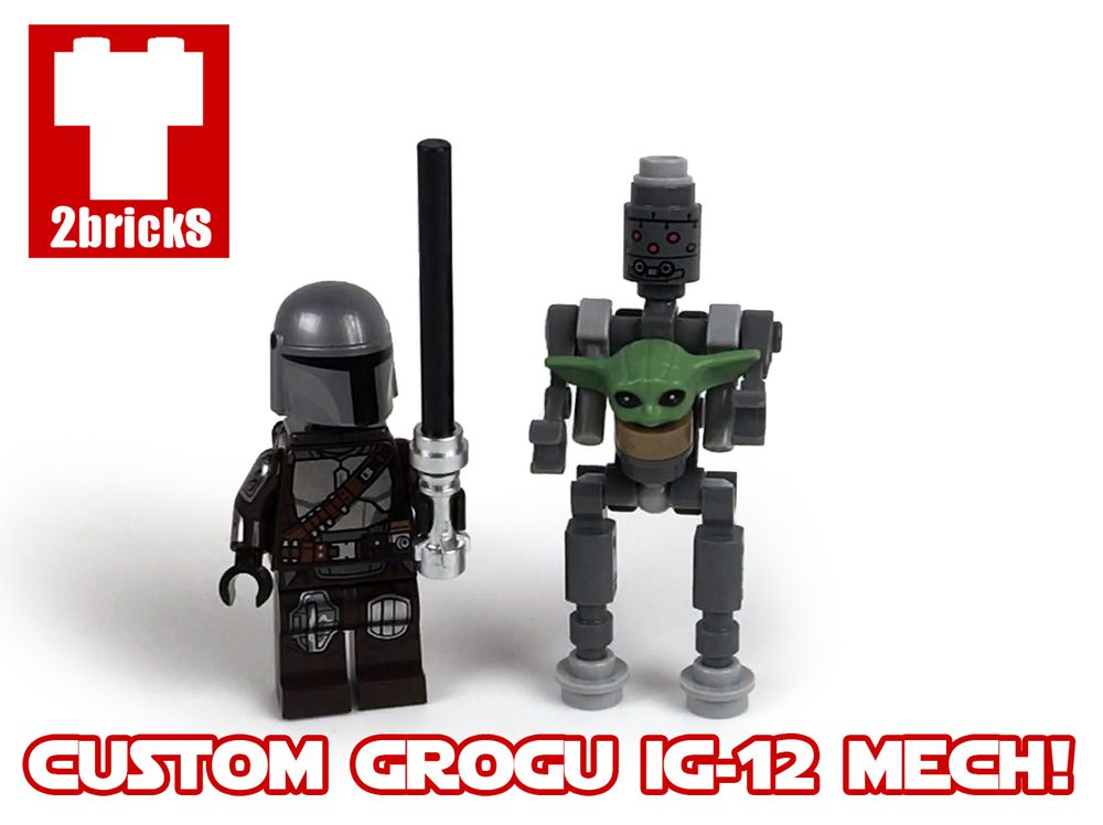 IG-12 Minifigure Scale!