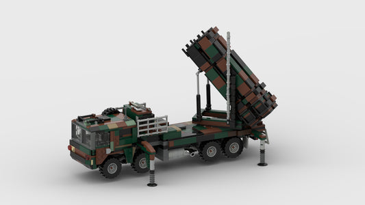 MOC-71064-1: MAN KAT1 8X8 + MIM-104 PATRIOT SAM | 1:34 Scale