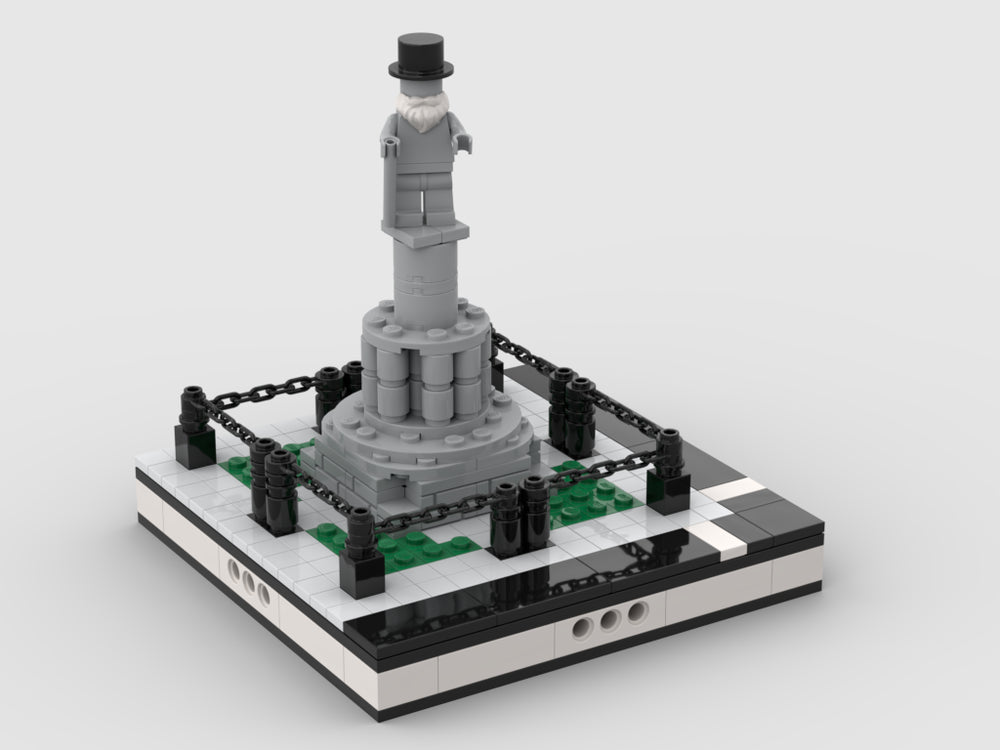 Statue For A Mini Modular City