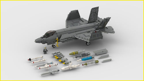 Lockheed Martin F-35 C (Carrier Variant) Lightning II | 1:34 Scale