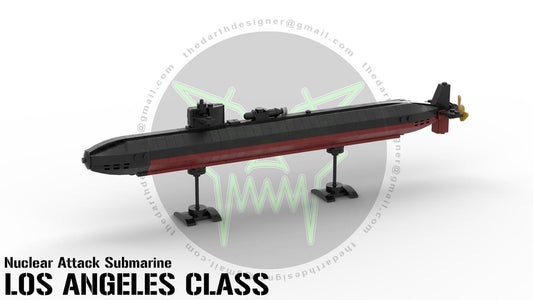 Los Angeles Class | Nuclear Submarine - 1:300 Scale