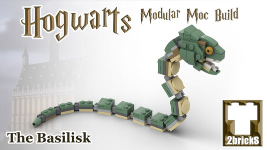 MOC-56644-1: Harry Potter Minifigure Scale Basilisk