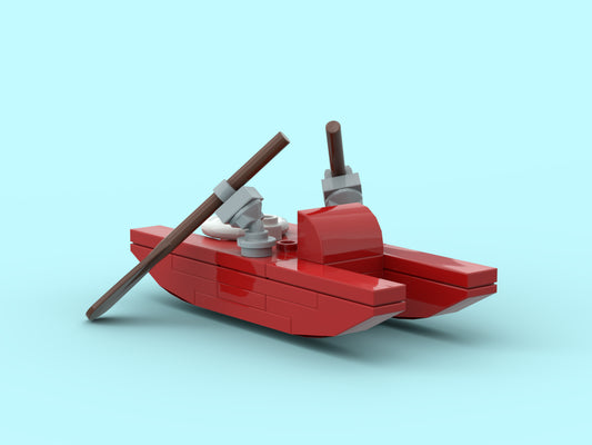 MOC-151387-1: Italian Lifeguard Boat