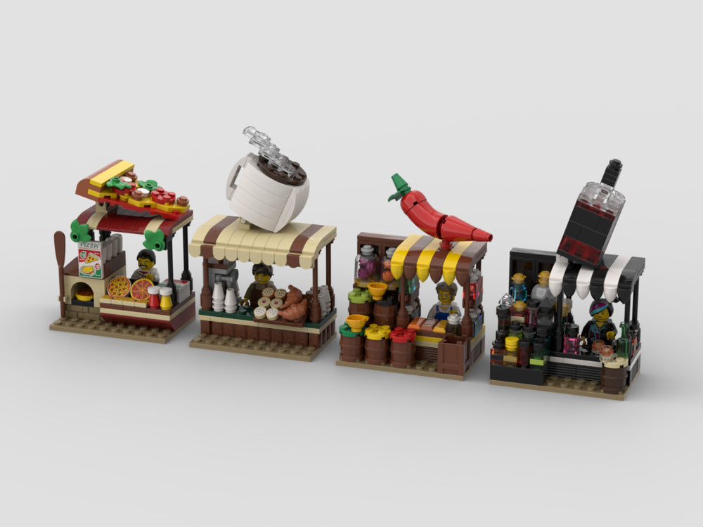 MOC-142078-1: Market Stand Pack #4