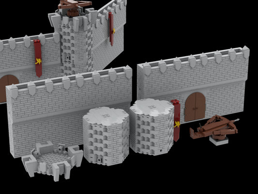 MOC-72430-1: Modular Castle Wall