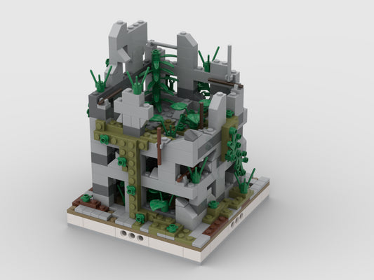 Ruined House #3 For A Modular Ruined City