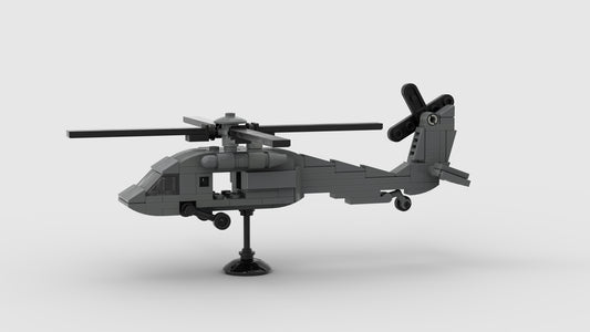 MOC-86417-1: Micro UH-60 Black Hawk | 1:90