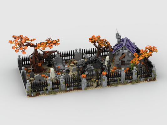 MOC-118821-1: Modular Haunted Cemetery