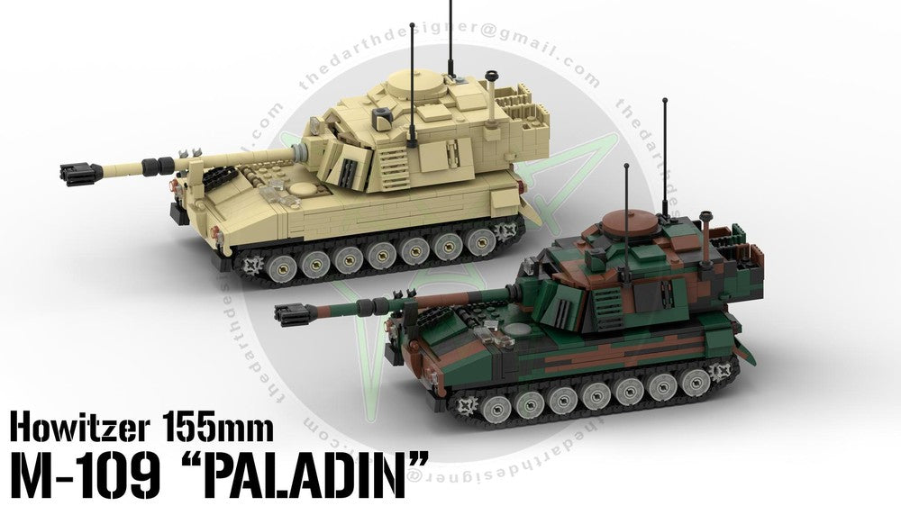M-109 PALADIN | 155Mm Howitzer | 1:35 Scale