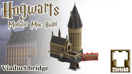 MOC-182250-1: Magic School Modular Viaduct Bridge