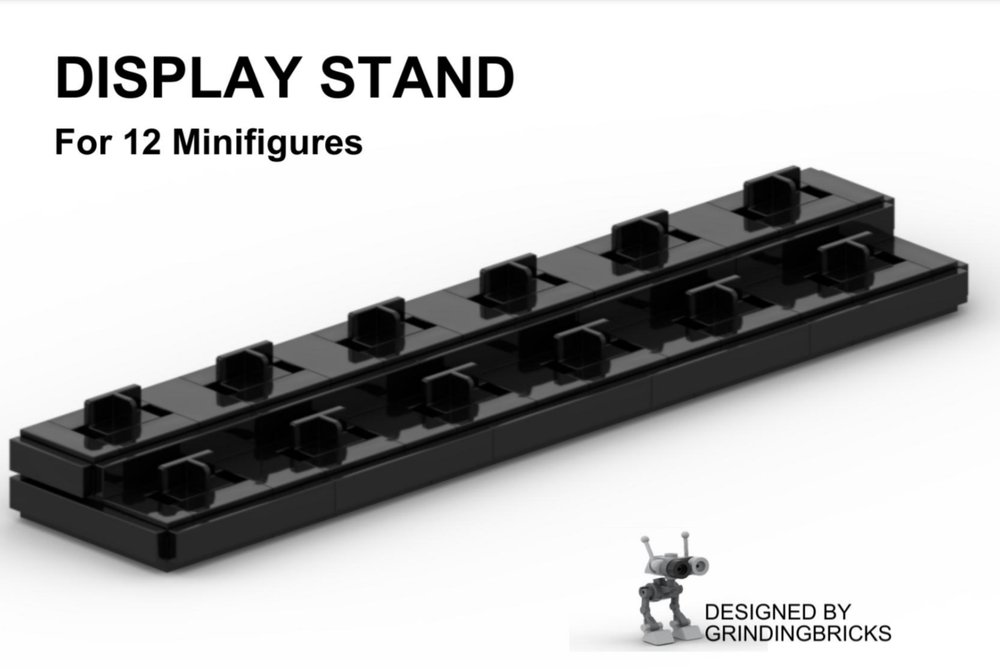 Minifigure Display CMF 12 – MOCBoxing®