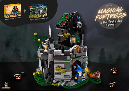 Magical Fortress In The Forbidden Forest