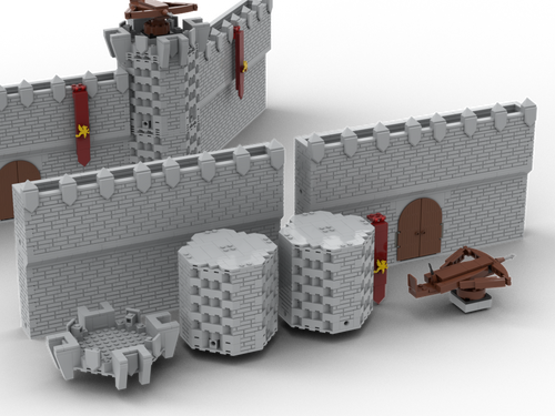 Modular Castle Wall