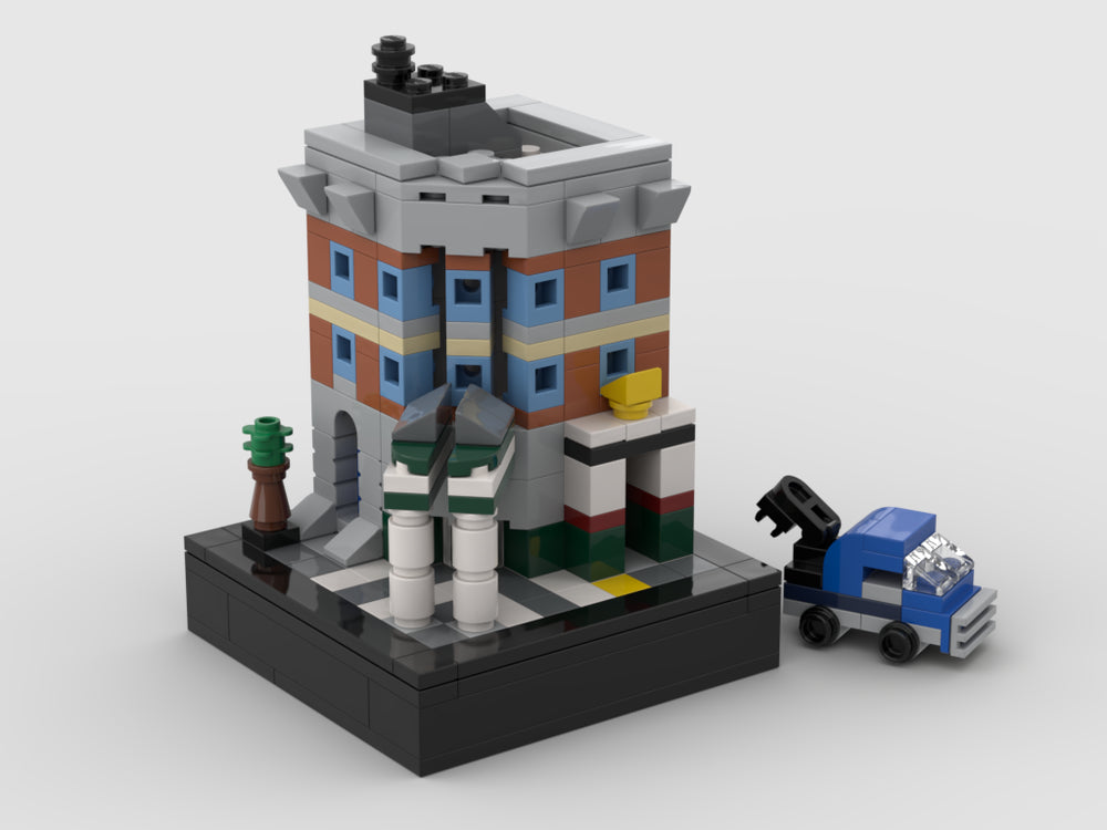 MOC-59178-1: Mini SET 10264 - Corner Garage