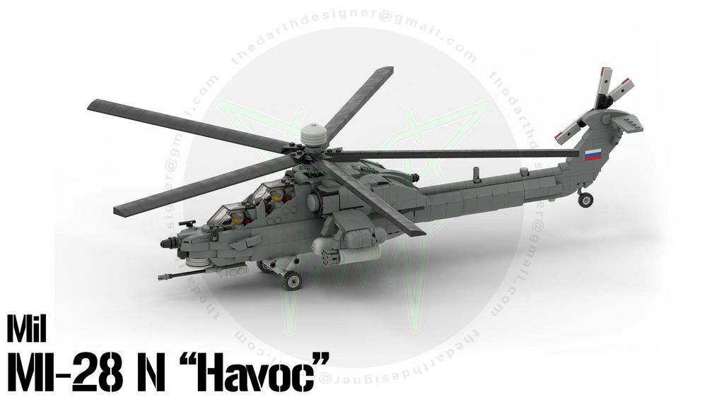 MOC-152385-1: Mil | MI-28N "HAVOC" - 1:35 Scale