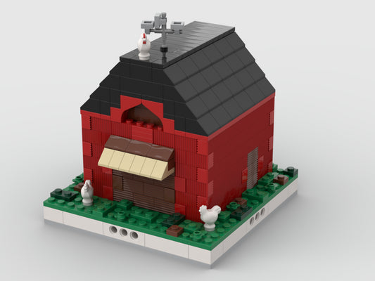 Barn For A Modular Village