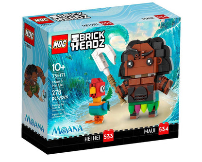 Maui & Hei Hei Brickheadz (Moana)