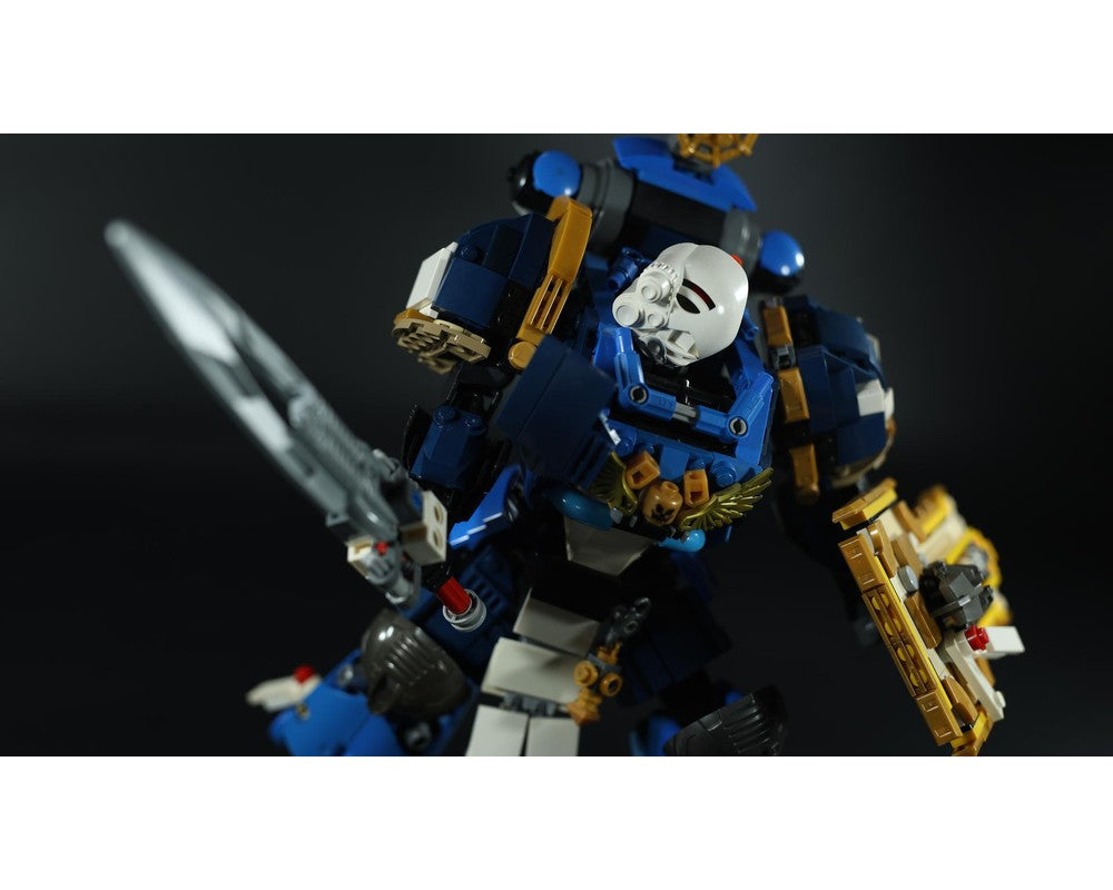 LEGO Space Marine Bladeguard Kopaka ( Warhammer 40K + BIONICLE )