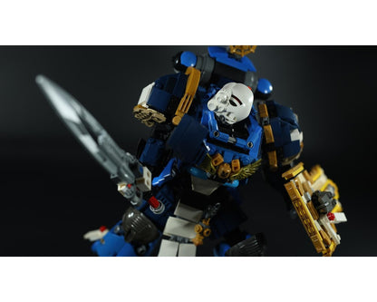 LEGO Space Marine Bladeguard Kopaka ( Warhammer 40K + BIONICLE )