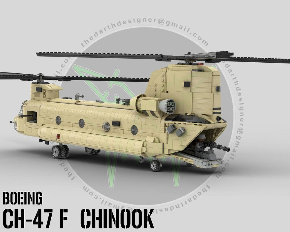 Aircraft Engineering Firm | CH-47 F CHINOOK - 1:35 Scale