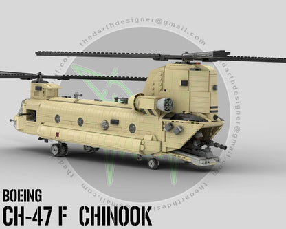 Aircraft Engineering Firm | CH-47 F CHINOOK - 1:35 Scale