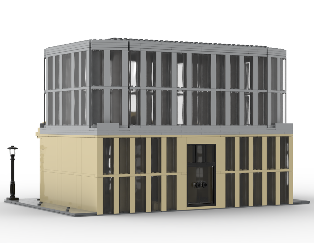 Avengers Tower Base 48X32 - Compatible With Set 76269 (Mark 3)