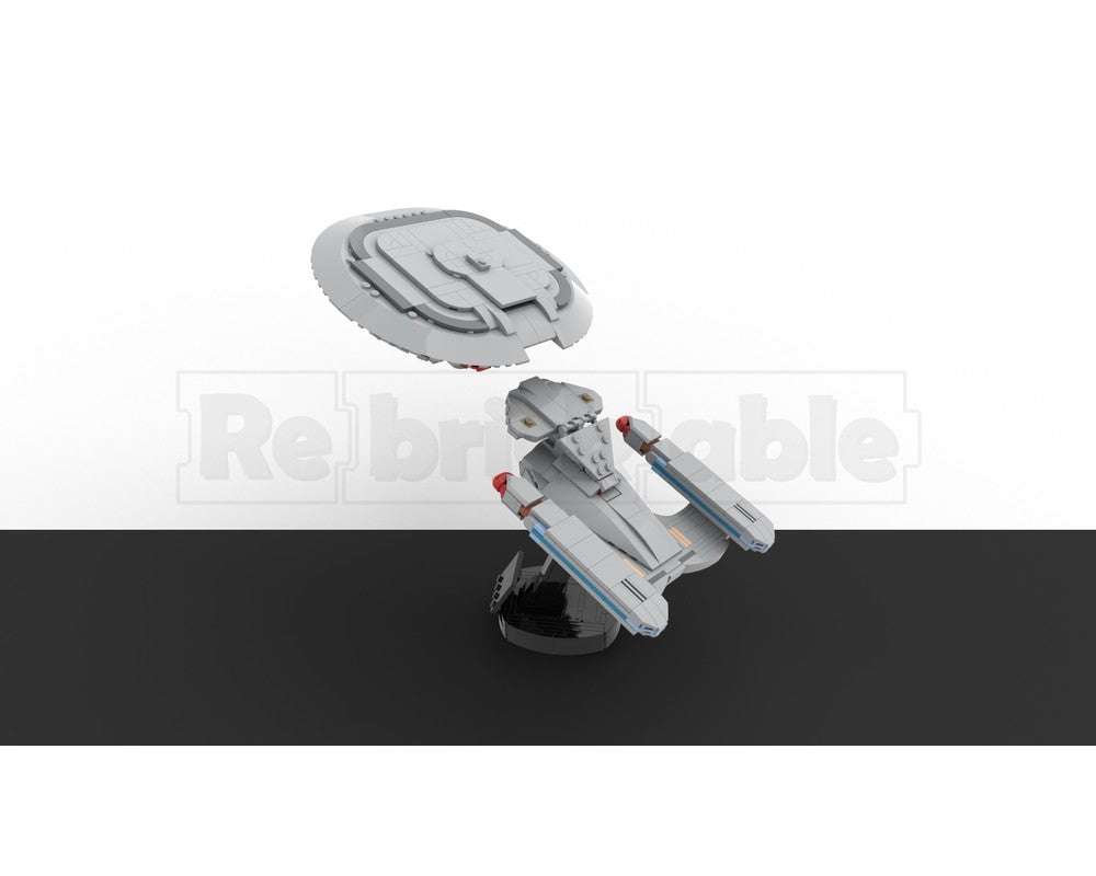 USS Enterprise (NCC-1701-D) Midi Scale — Star Trek: The Next