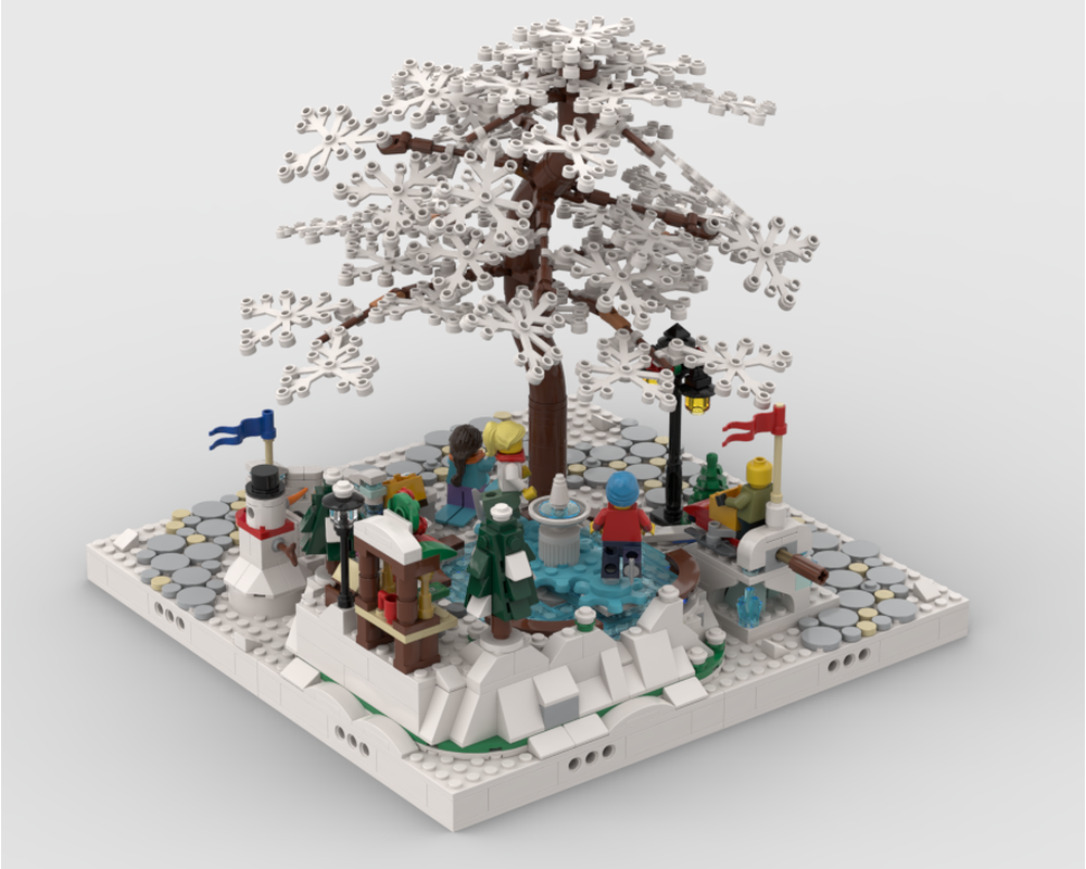 Winter Village - Display For Sets 40424 + 40416