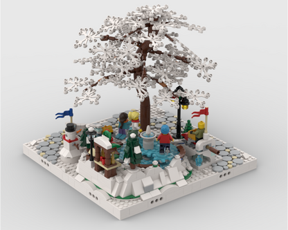 Winter Village - Display For Sets 40424 + 40416