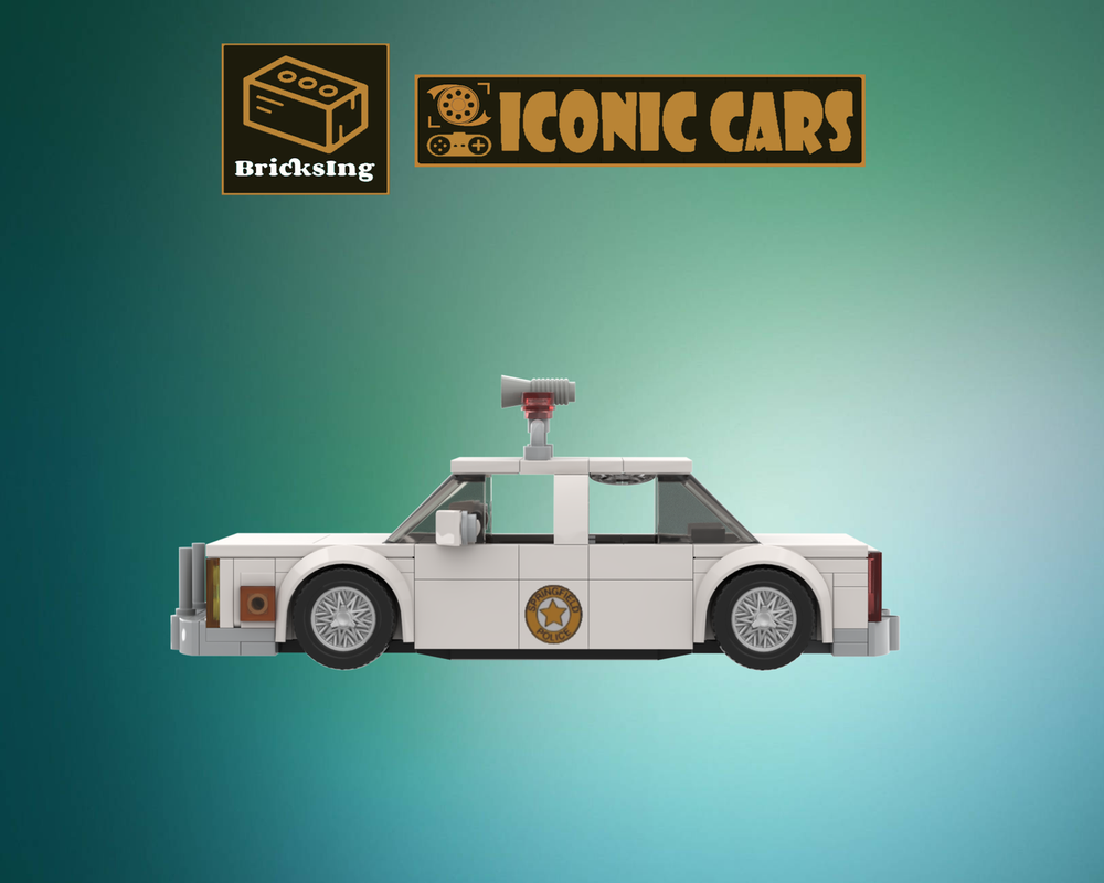 Inspired By Simpsons Chief Wiggum's Police Car