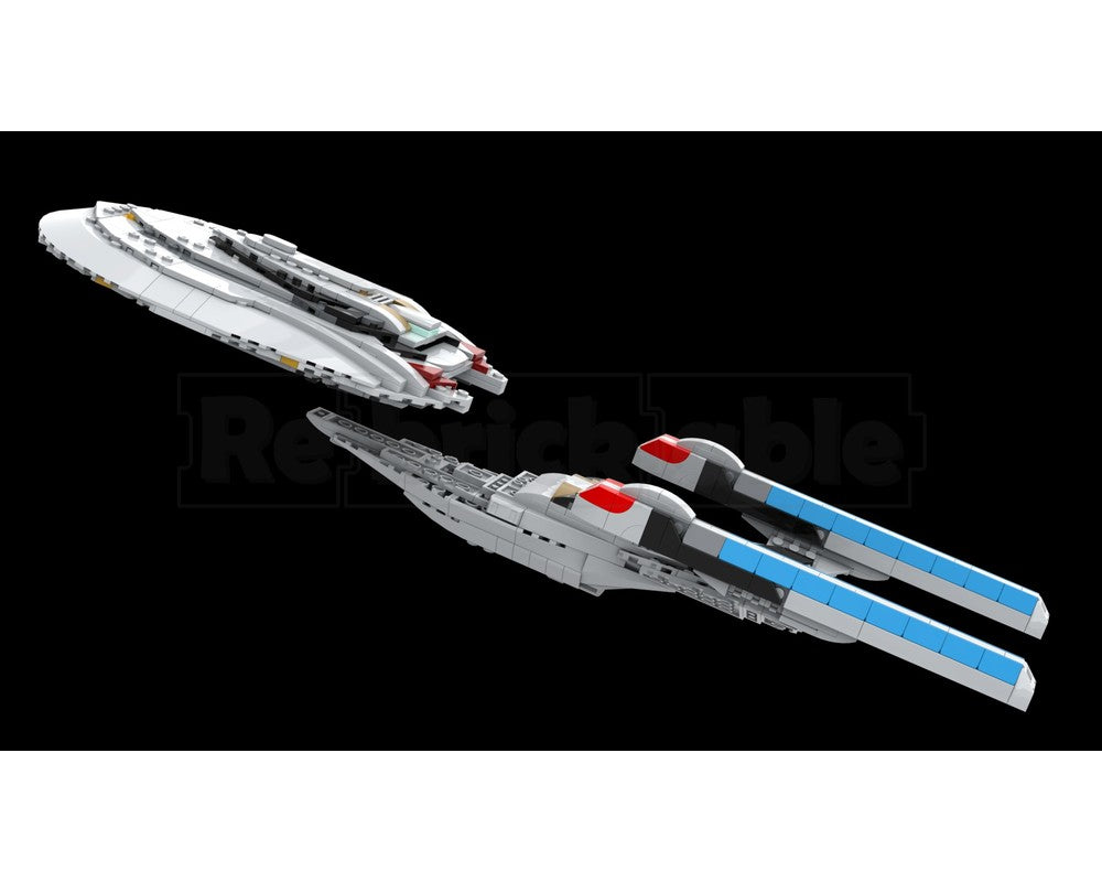 USS Enterprise (NCC-1701-E) Midi Scale — Star Trek: The Next Generation/First Contact/Insurrection/Nemesis