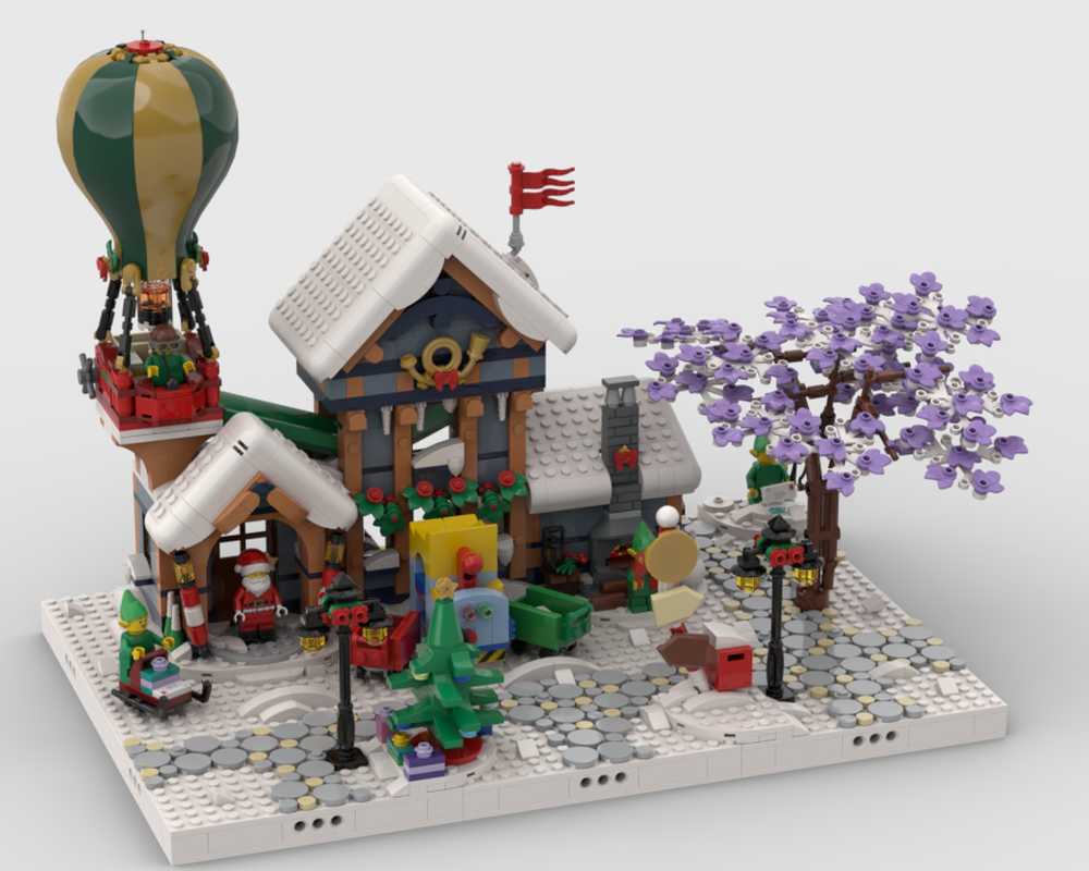 Winter Village - Display For Set 10339 - Santa's Post Office