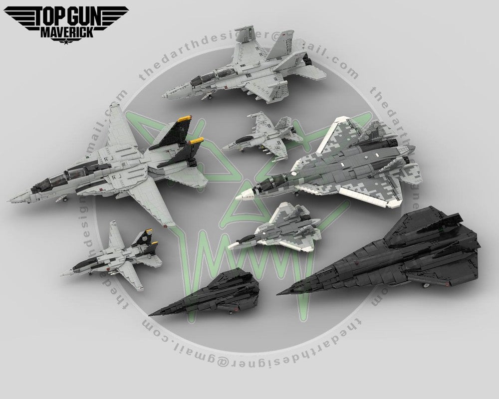 TOP GUN MAVERICK | SR-72 DARK STAR - 1:70 Scale – MOCBoxing®