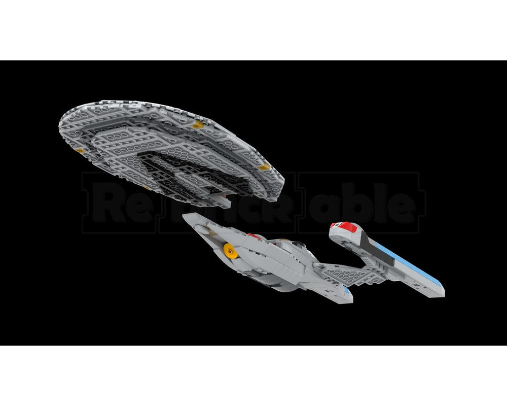 USS Enterprise (NCC-1701-E) Midi Scale — Star Trek: The Next Generation/First Contact/Insurrection/Nemesis