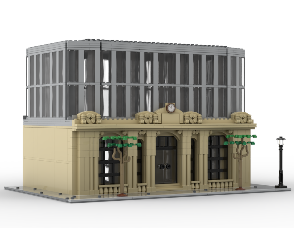 Avengers Tower Base 48X32 - Compatible With Set 76269 (Mark 3)