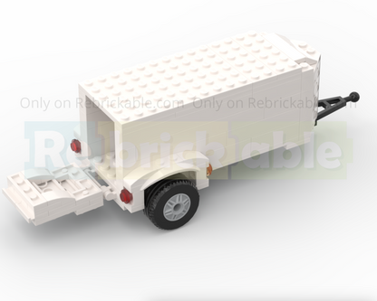 Crew Cab Truck With Custom Trailer!