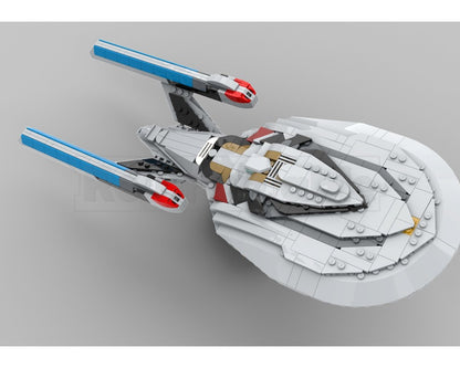 USS Enterprise (NCC-1701-E) Midi Scale — Star Trek: The Next Generation/First Contact/Insurrection/Nemesis