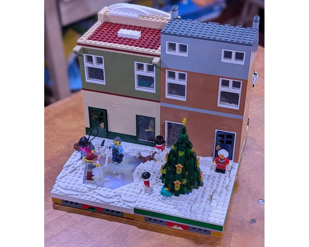 MILS Base For Modular Holiday Main Street By Brick Artisan