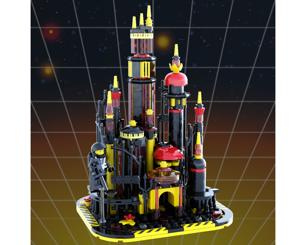 BT 40708 Mini Blacktron Submarine Fortress