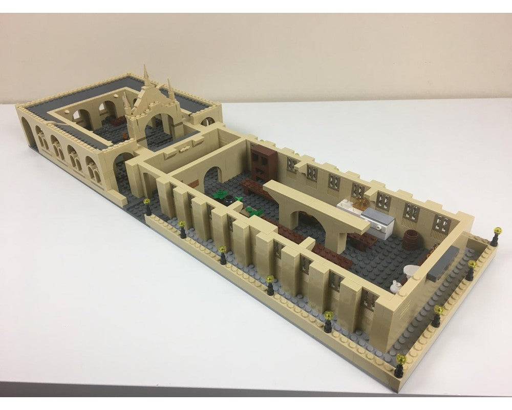 Kitchens & Courtyard - Magic School Modular MOCs Part 3