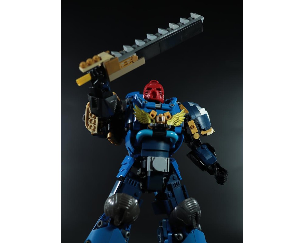 LEGO Space Marine Tahu ( Warhammer 40K + BIONICLE )