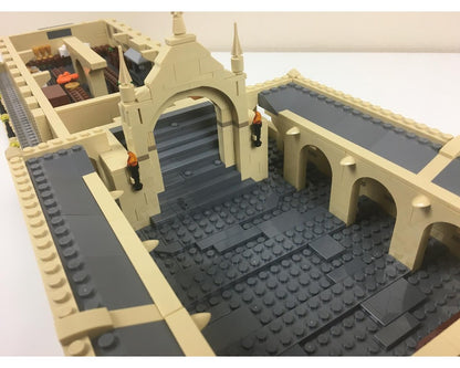 Kitchens & Courtyard - Magic School Modular MOCs Part 3