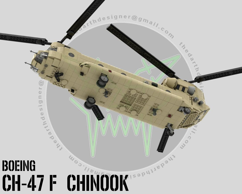 Aircraft Engineering Firm | CH-47 F CHINOOK - 1:35 Scale
