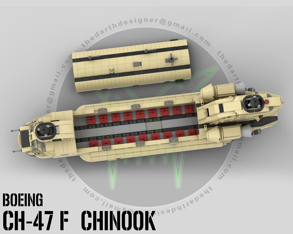 Aircraft Engineering Firm | CH-47 F CHINOOK - 1:35 Scale