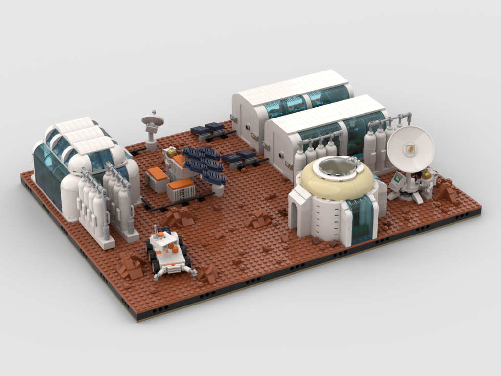 Modular Mars Diorama