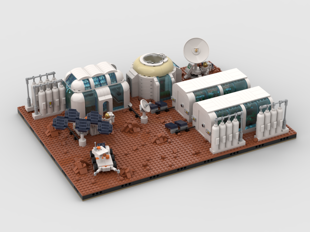 Modular Mars Diorama