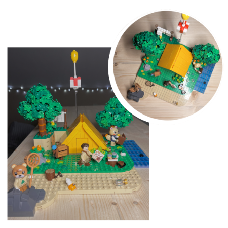 Villager Tent & Tree Design