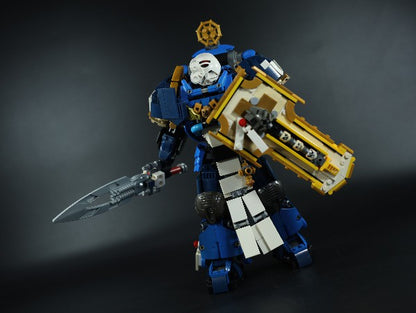 LEGO Space Marine Bladeguard Kopaka ( Warhammer 40K + BIONICLE )