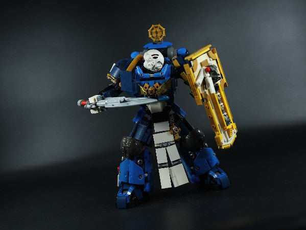 LEGO Space Marine Bladeguard Kopaka ( Warhammer 40K + BIONICLE )