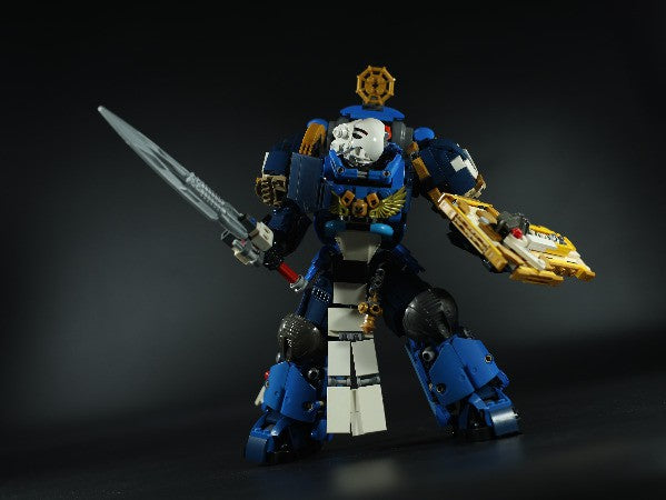 LEGO Space Marine Bladeguard Kopaka ( Warhammer 40K + BIONICLE )